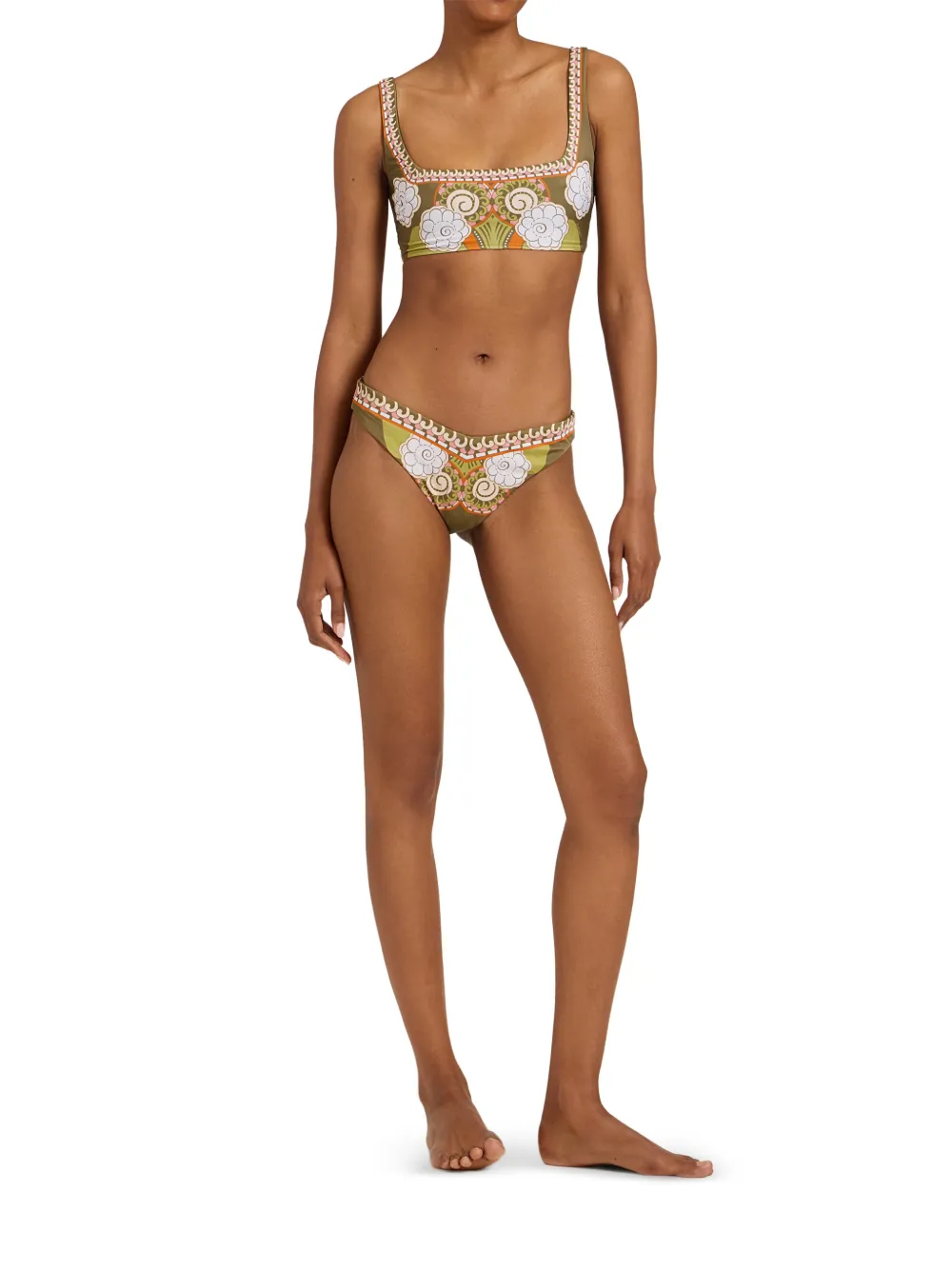 La DoubleJ Mirage bikinislip Groen