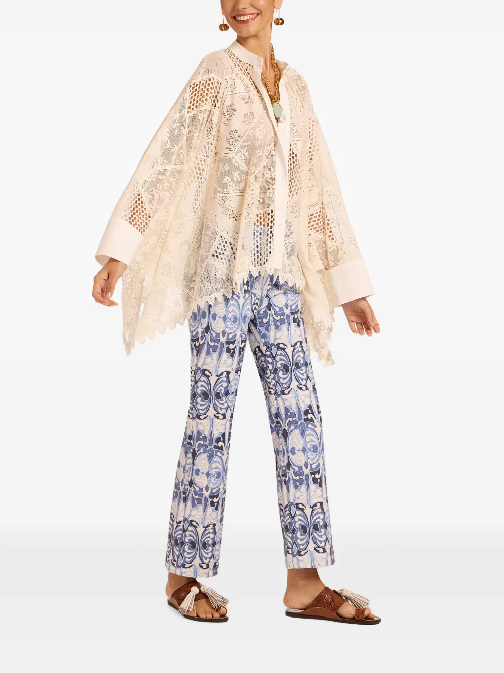 La DoubleJ 24 7 broek Blauw