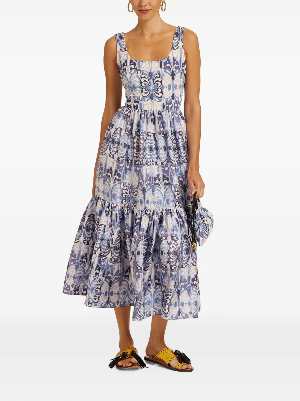 La DoubleJ Capri jurk Blauw