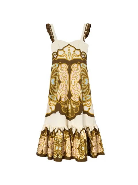 La DoubleJ ruffled Gingerbread dress