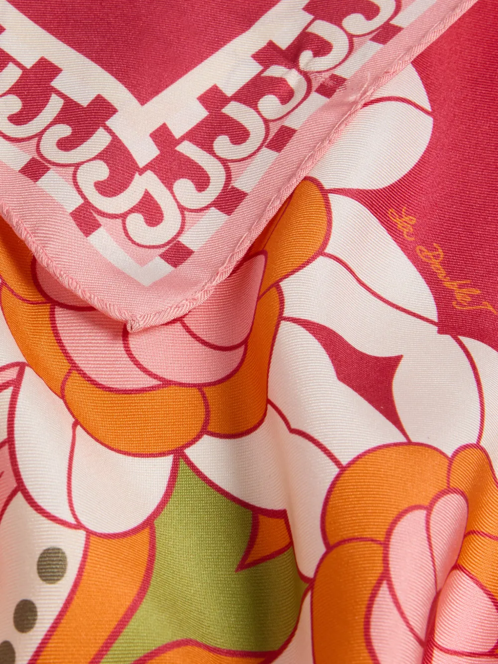 La DoubleJ Mini foulard 45 x 45 cm Rood