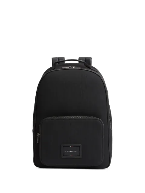 Tommy Hilfiger logo-patch backpack