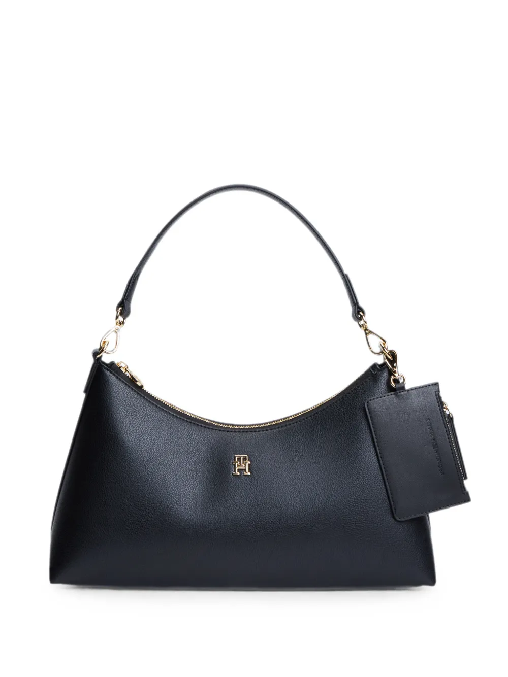 Tommy Hilfiger logo-plaque shoulder bag - Nero