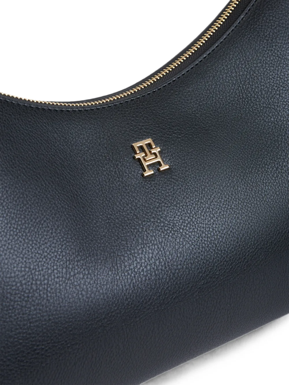 Tommy Hilfiger Schoudertas met logoplakkaat Zwart