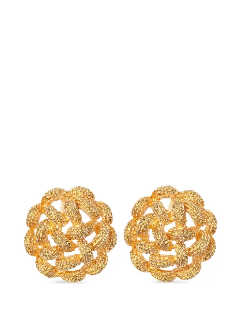 Monet Pre-Owned 1970s Monet clip-on earrings
