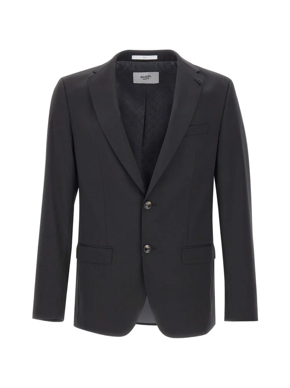 Digel Alesso single-breasted blazer - Schwarz