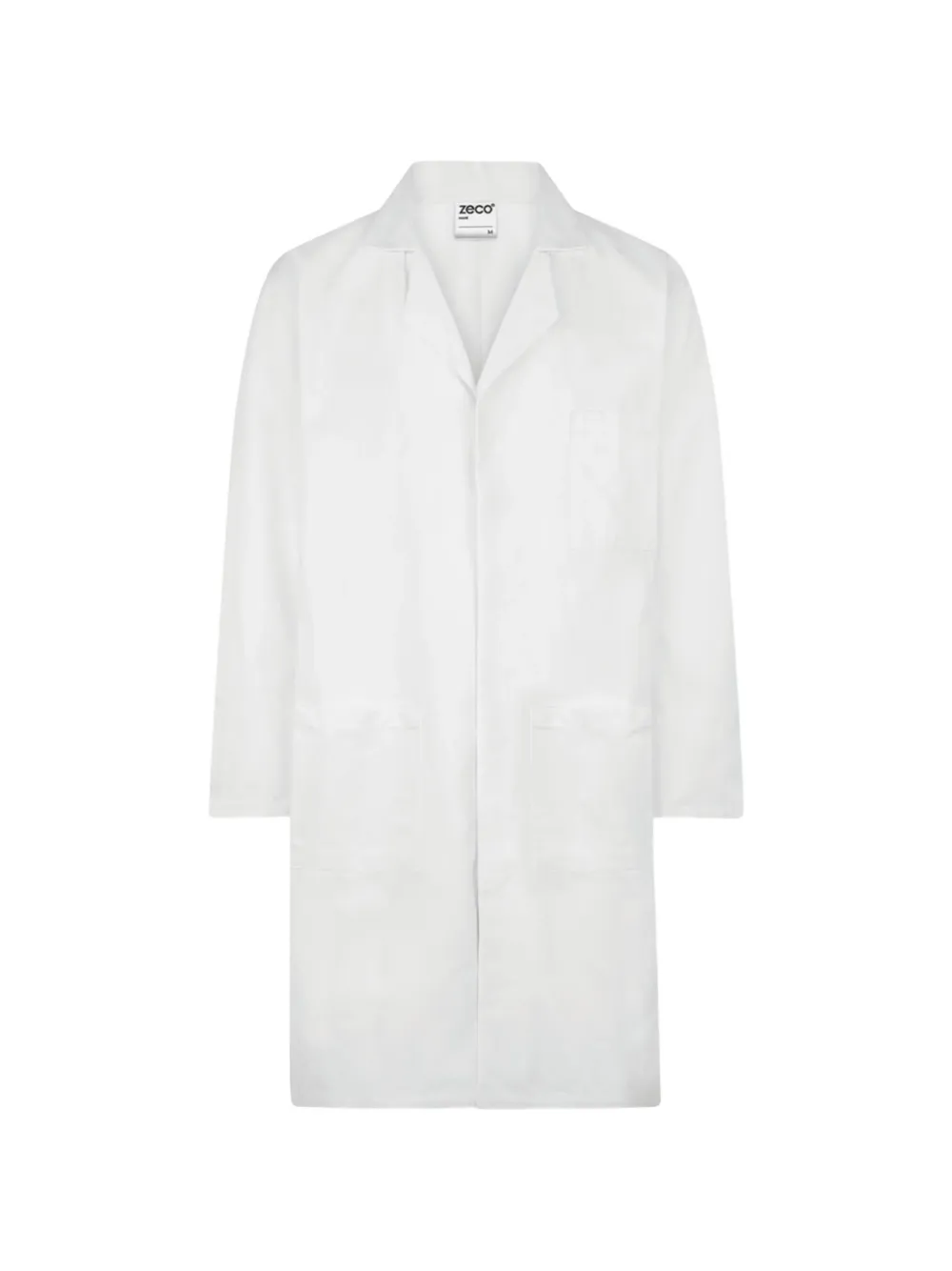 Zeco Schoolwear kids Cappotto Lab con tasche applicate - Bianco
