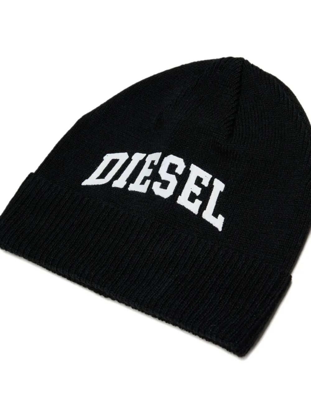 Diesel Kids Muts met logoprint Zwart