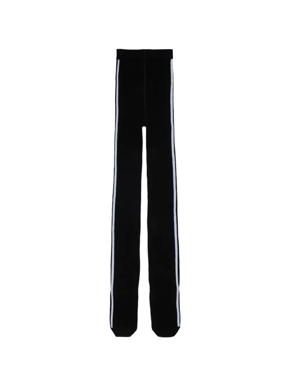 MM6 Maison Margiela Kids Collant con motivo Numbers - Nero