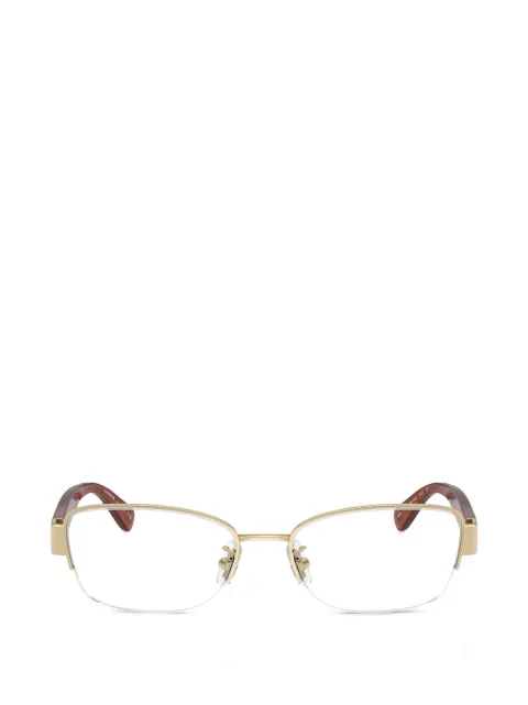 Coach geometric-frame glasses