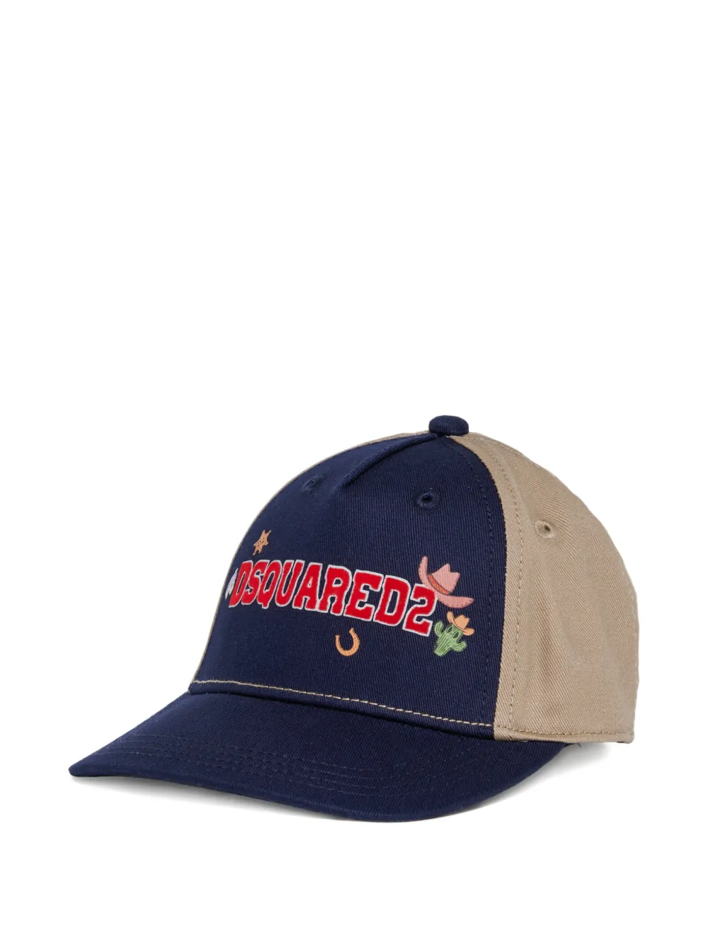 Dsquared2 Babies' Logo-embroidered Baseball Cap In Blue