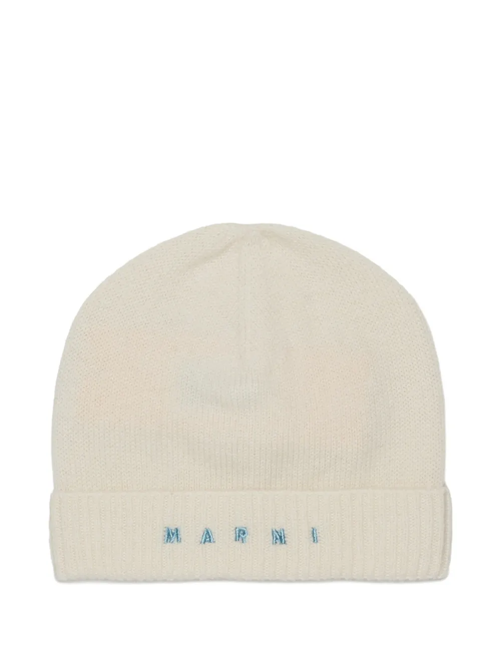 Marni Kids Berretto con logo ricamato - Toni neutri