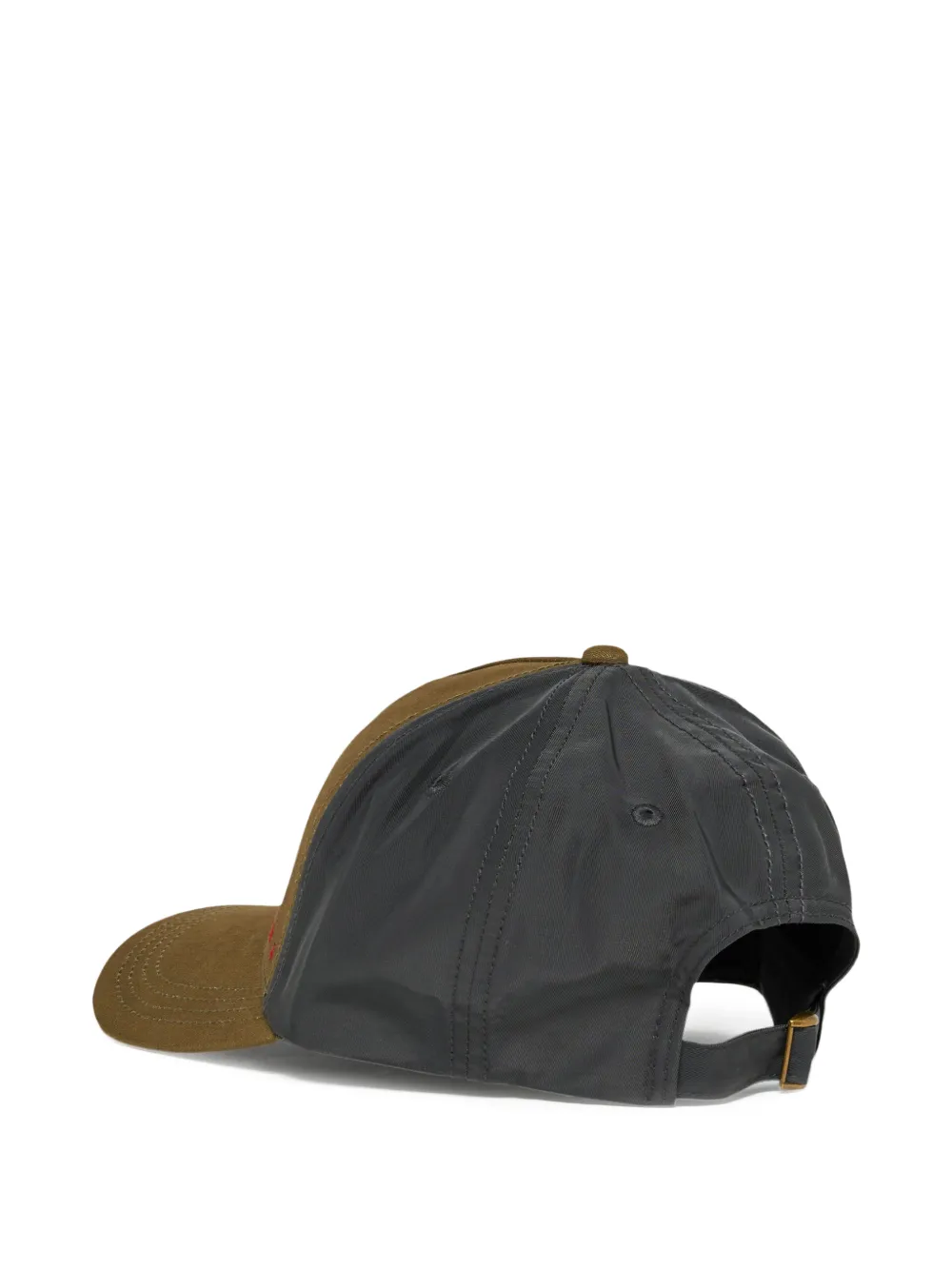 Marni Kids Pet met geborduurd logo en vlakken Groen