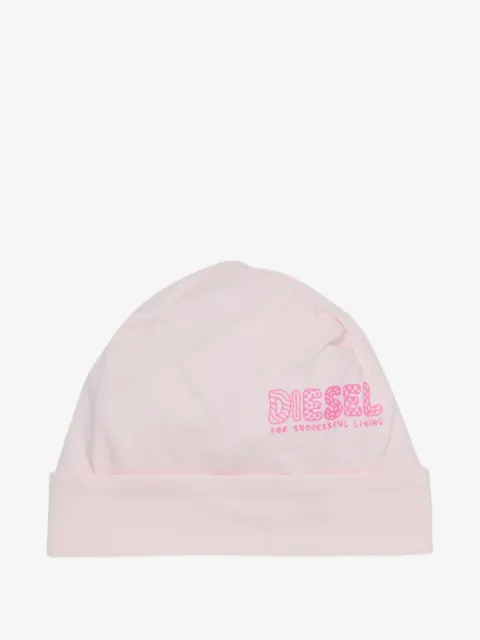 Diesel Kids logo-print beanie hat
