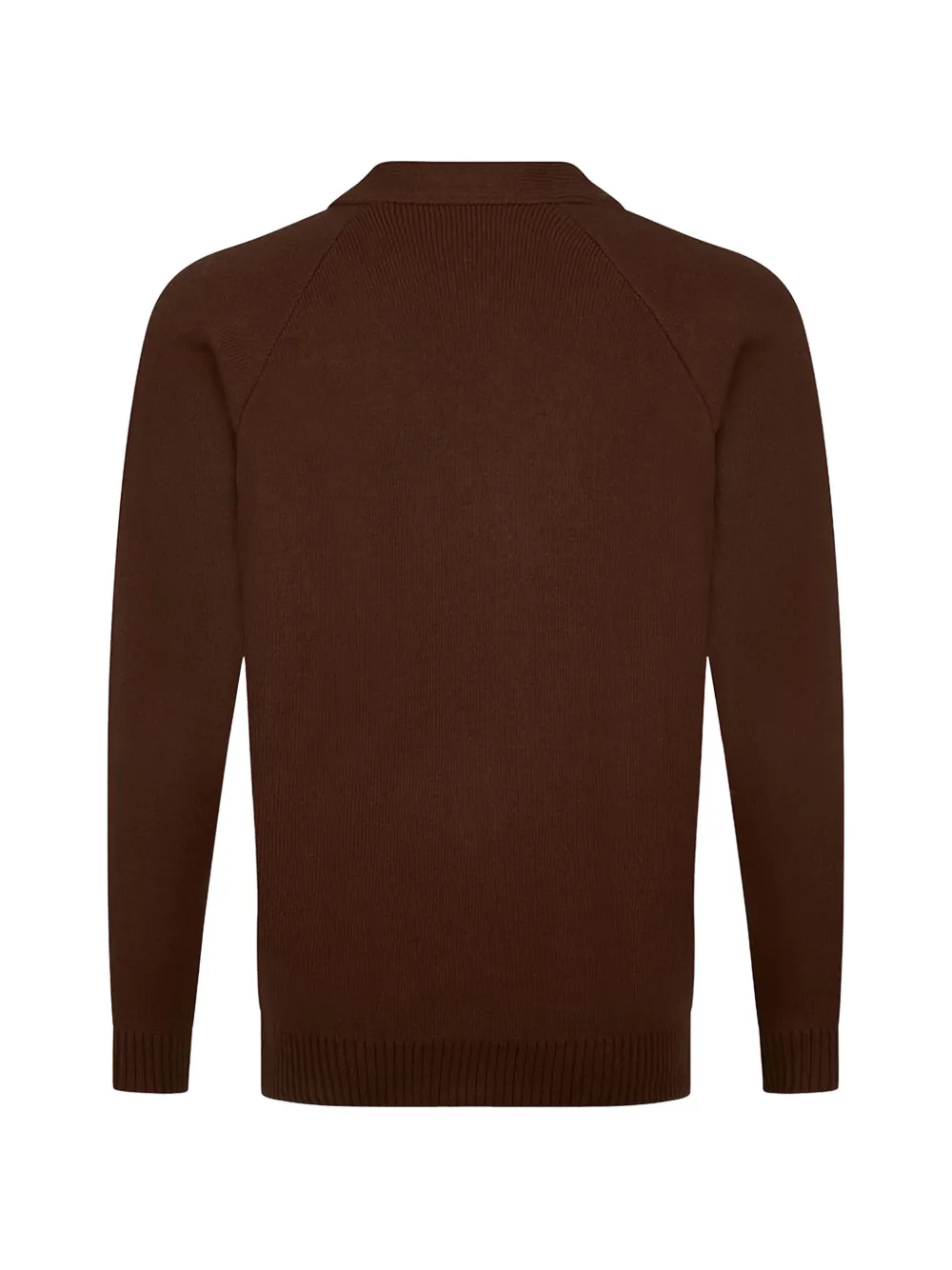Zeco Schoolwear kids Vest met raglanmouwen Bruin