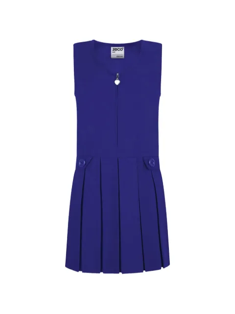 Zeco Schoolwear kids robe plissée à breloque cœur