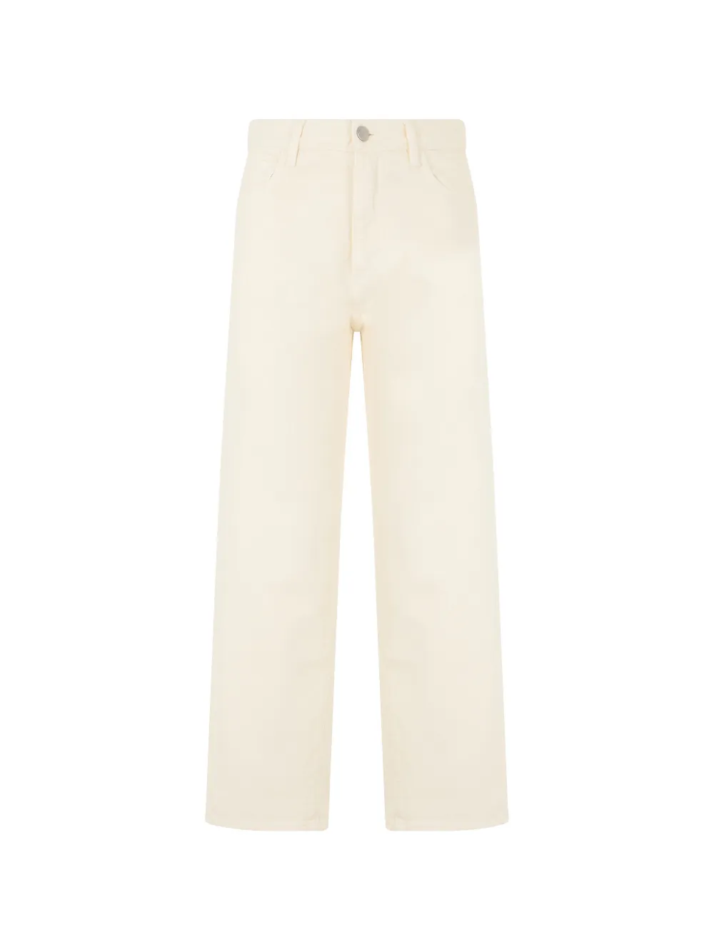 ICON DENIM straight-leg high-waisted jeans - Toni neutri