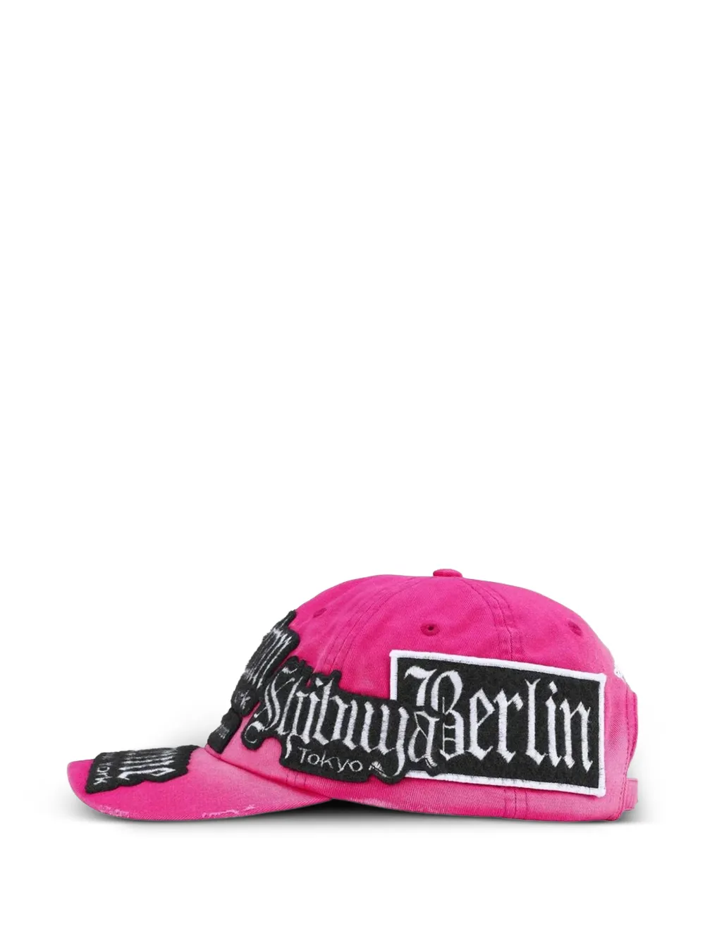 Supreme City Patches pet met 6 vlakken Roze