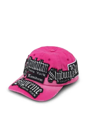 Supreme True Religion® メッシュパネル キャップ | ピンク | FARFETCH JP