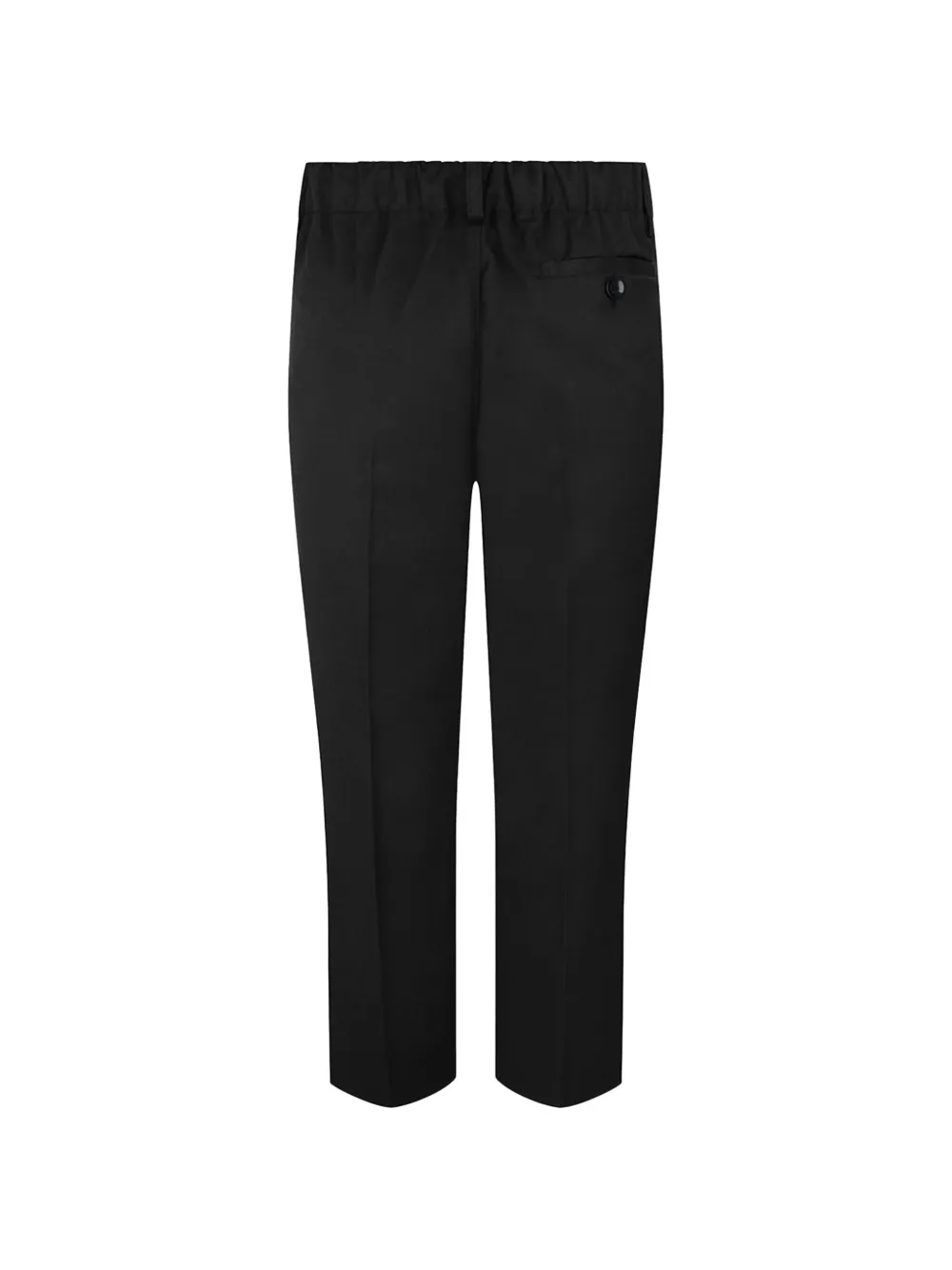Zeco Schoolwear kids Slim-fit broek Zwart