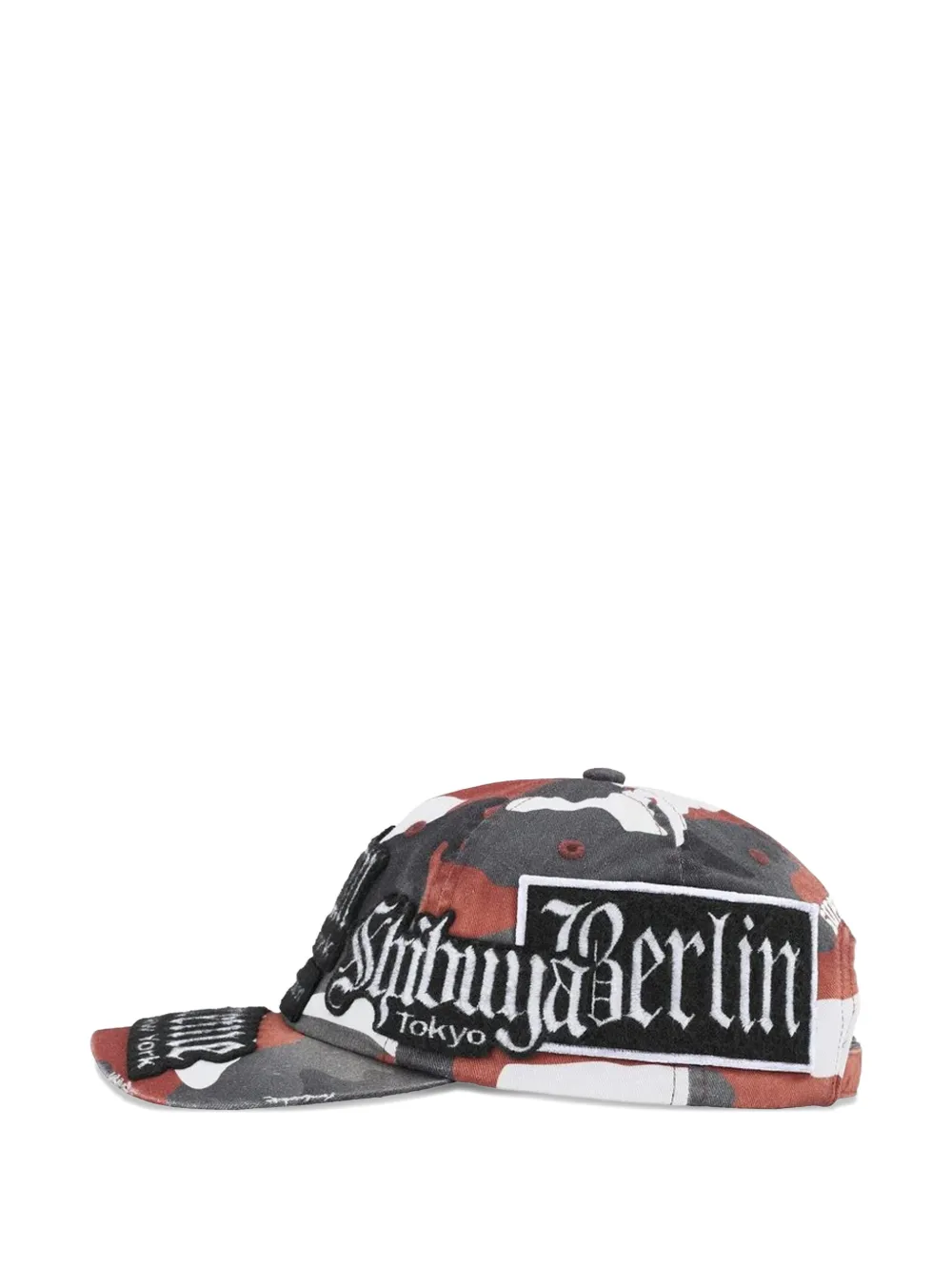 Supreme City Patches pet met 6 vlakken Grijs