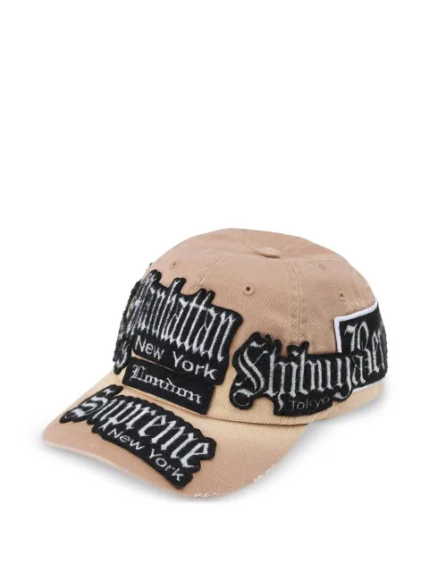 Supreme City Patches six-panel cap hat