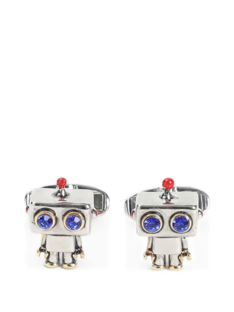 Paul Smith robot-motif cufflinks