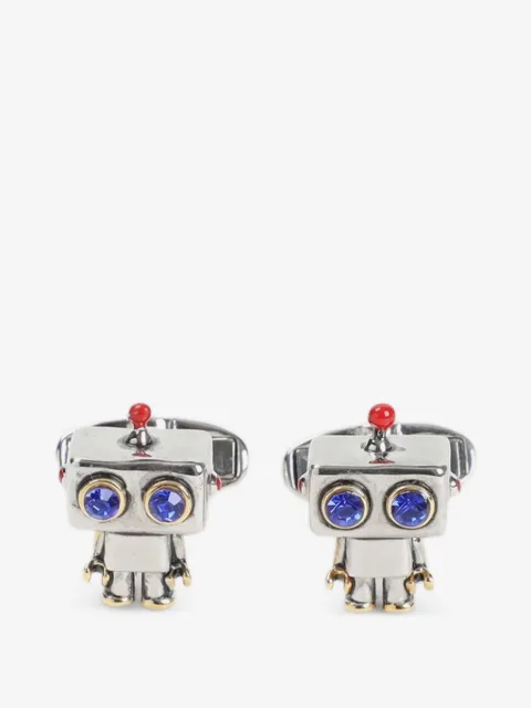 Paul Smith robot-motif cufflinks