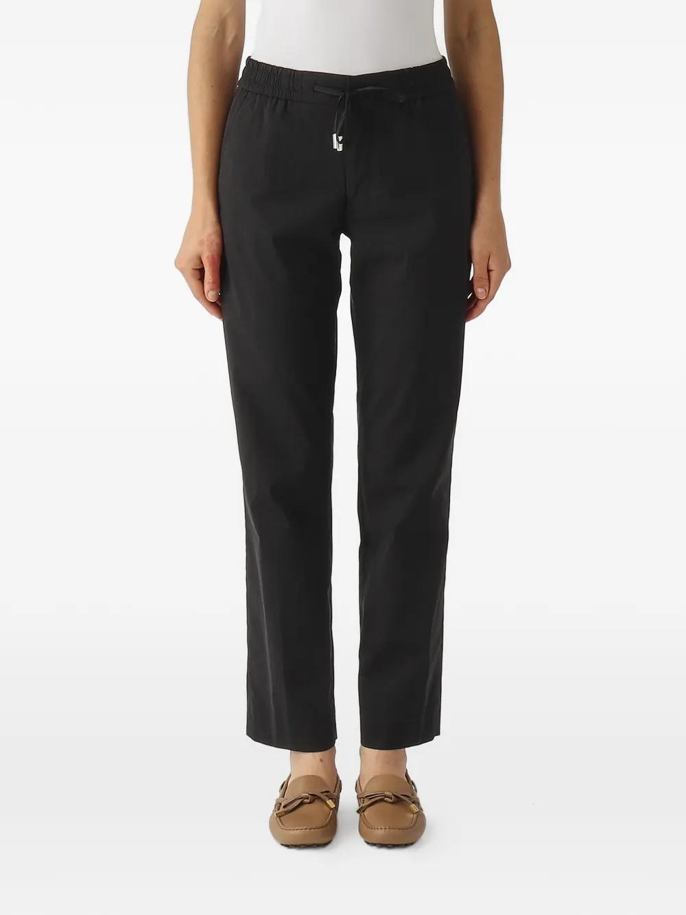 PT Torino drawstring elasticated-waist trousers - Nero