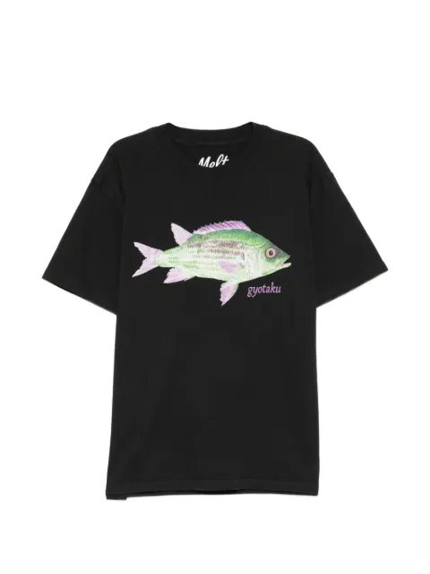 Melt camiseta con estampado Gyotaku