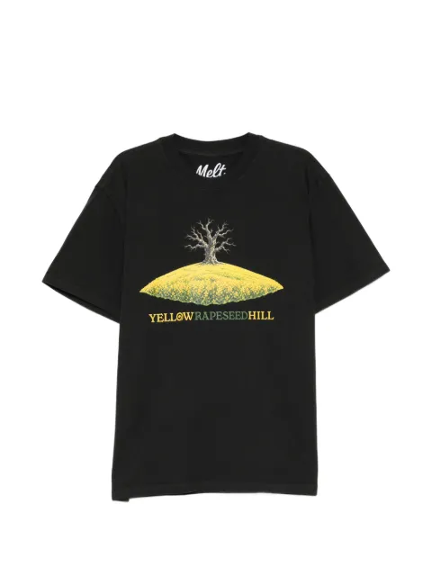 Melt graphic-print T-shirt
