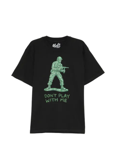 Melt graphic-print T-shirt