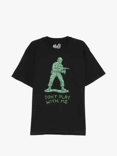 Melt graphic-print T-shirt