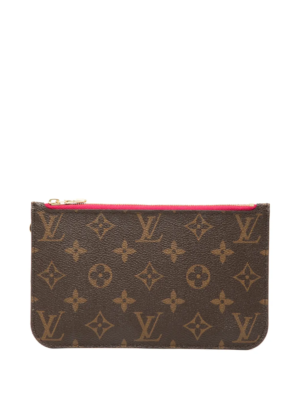 Louis Vuitton Pre-Owned 2014 Monogram Neverfull PM pouch - Marrone