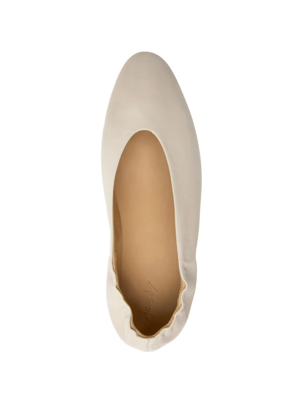 Marsèll leather ballet flats Beige