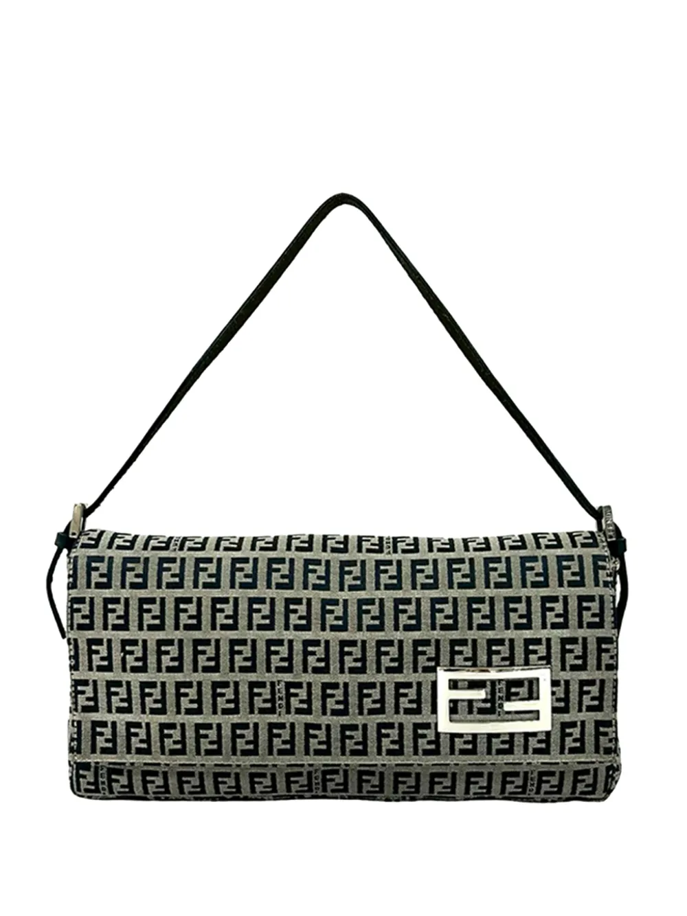 Fendi Pre-Owned 20th Century Zucchino Canvas shoulder bag - Grigio