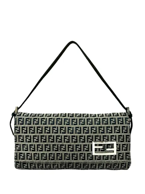 Fendi Pre-Owned bolsa de hombro de lona Zucca del siglo XX