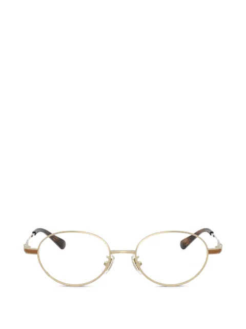 Coach oval-frame glasses