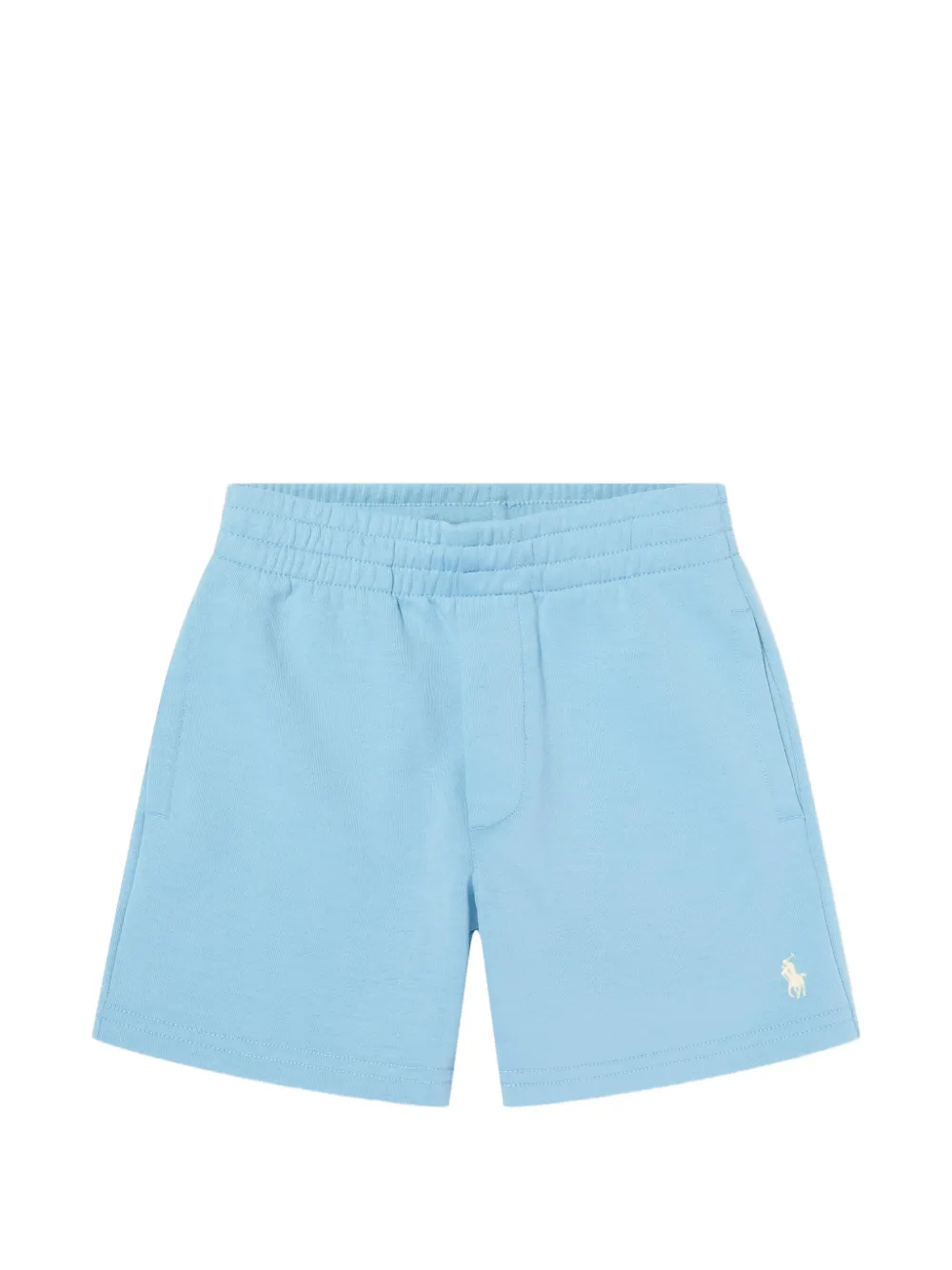 POLO RALPH LAUREN KIDS logo-embroidered shorts - Blu