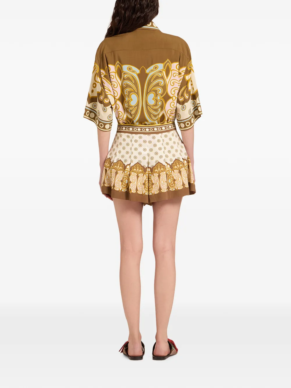 La DoubleJ Club Placée skort Beige