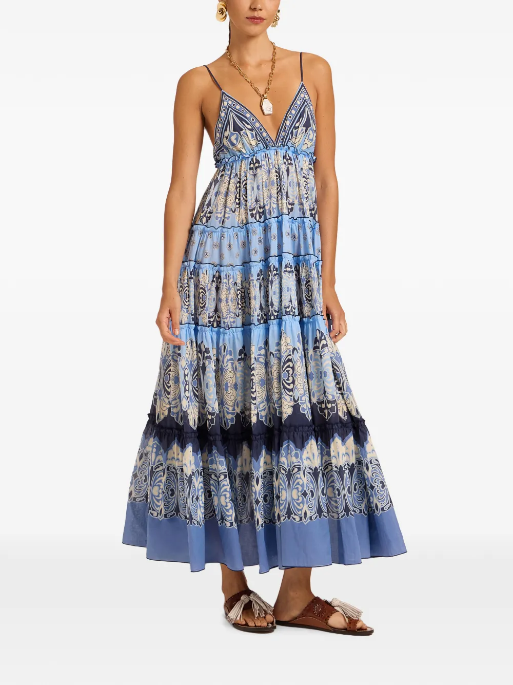 La DoubleJ Nymph Placée jurk Blauw