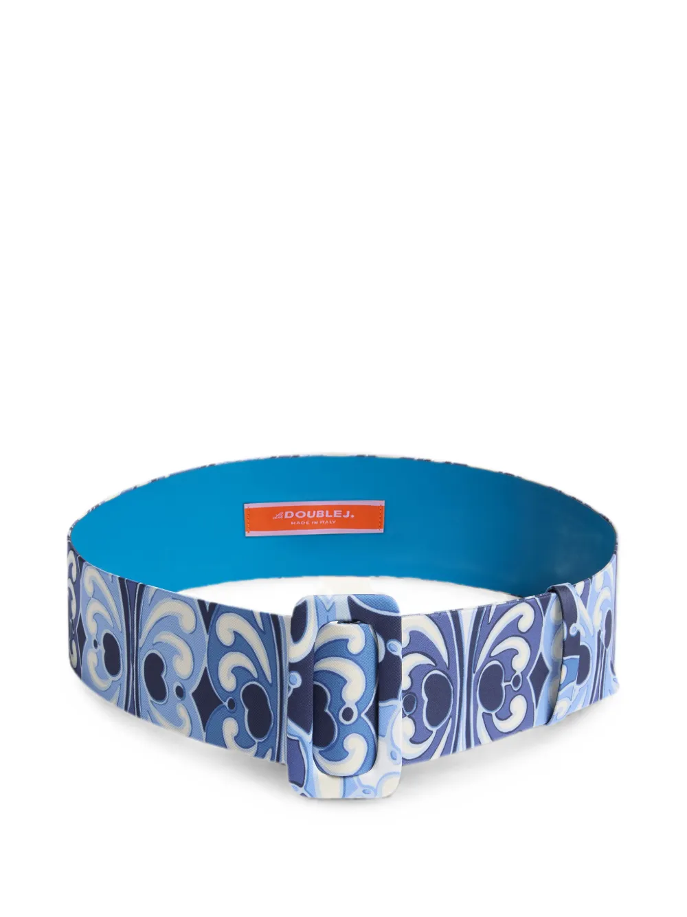 La DoubleJ Medium riem 6 cm Blauw
