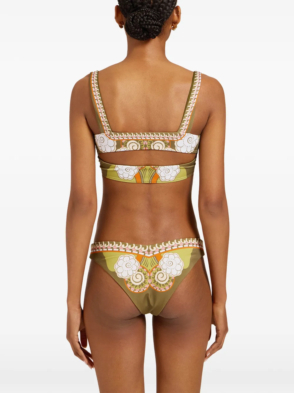 La DoubleJ Pammy bikinitop Groen