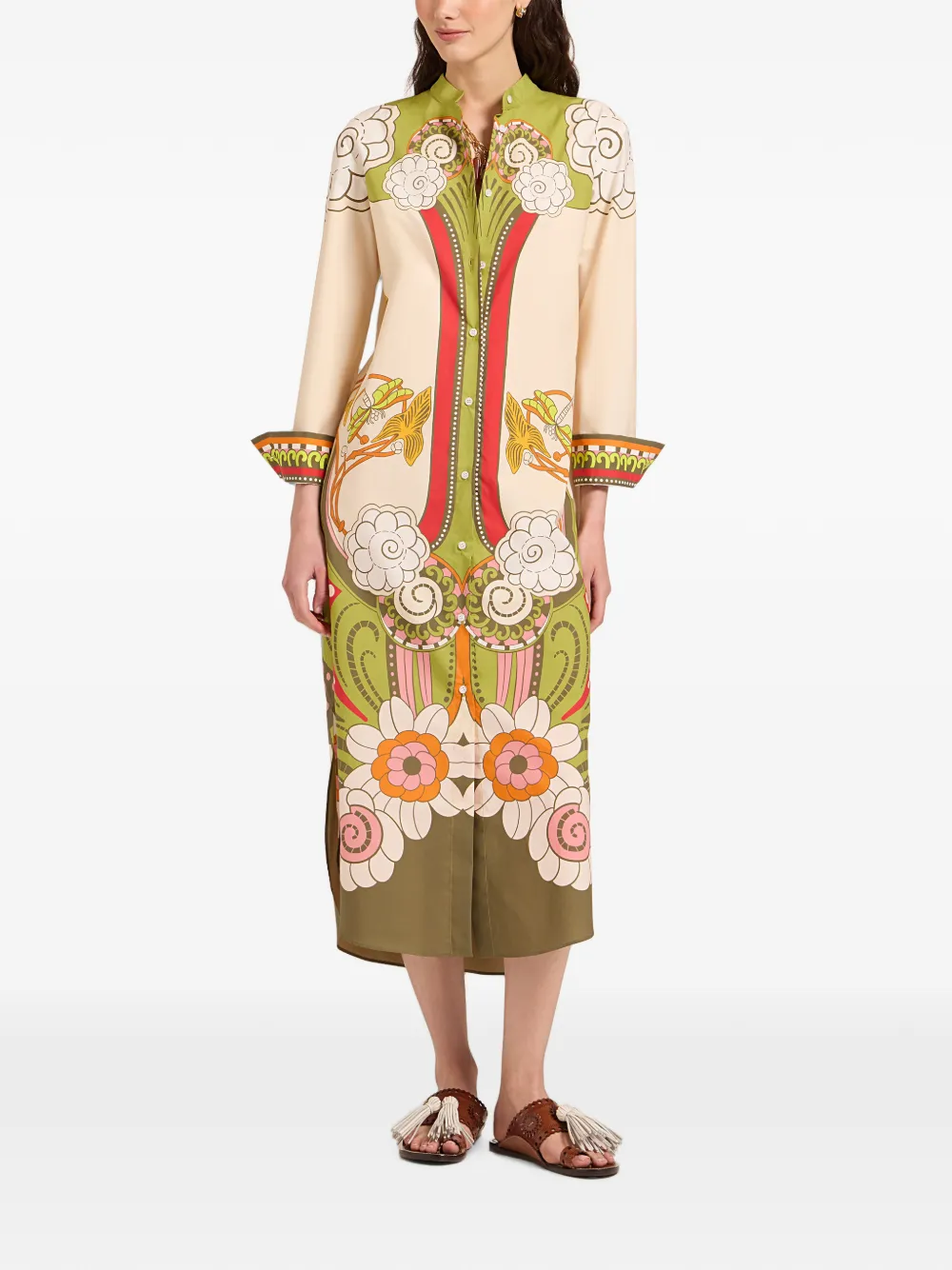 La DoubleJ Sundowner Placée tuniek Beige