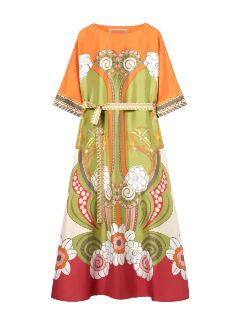 La DoubleJ Muumuu Placée dress round neck