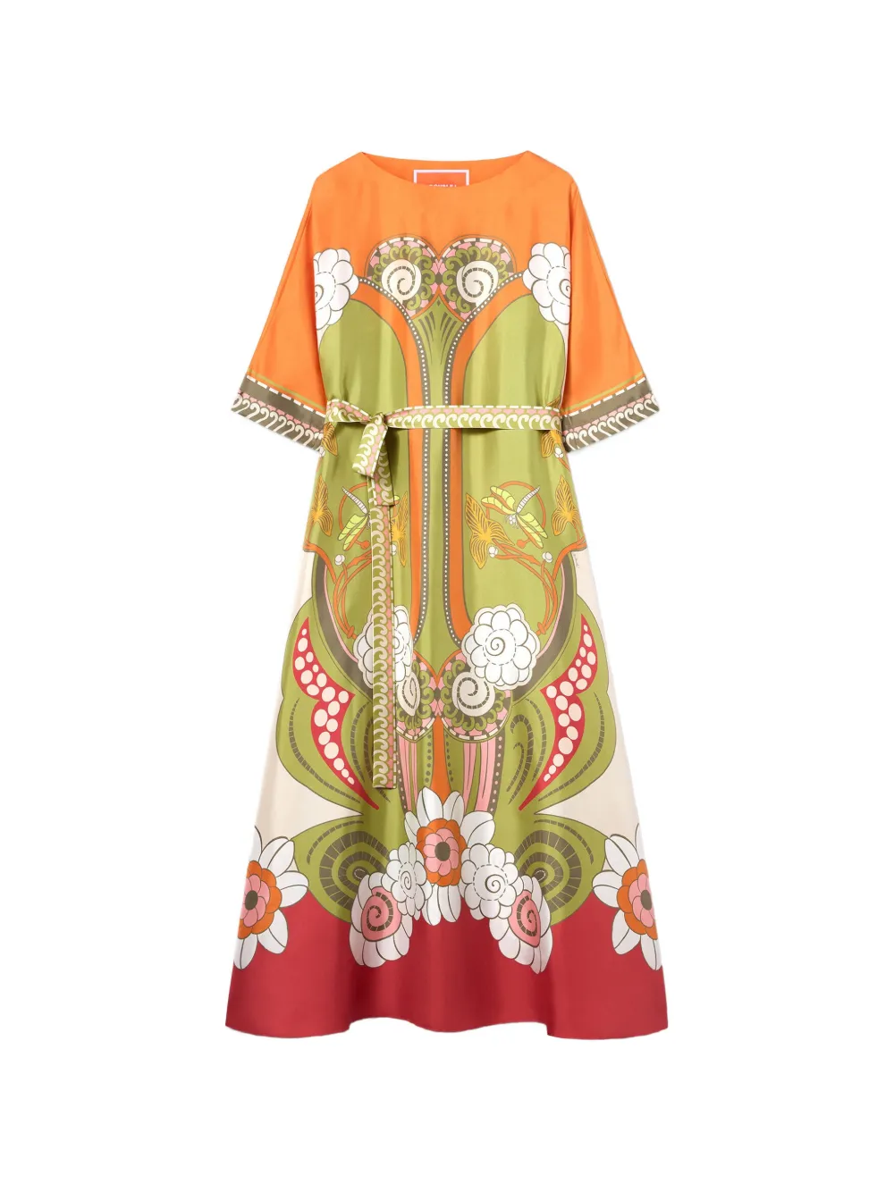 La DoubleJ Muumuu Placée dress round neck