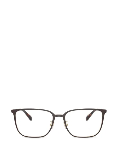 Coach square-frame titanium glasses