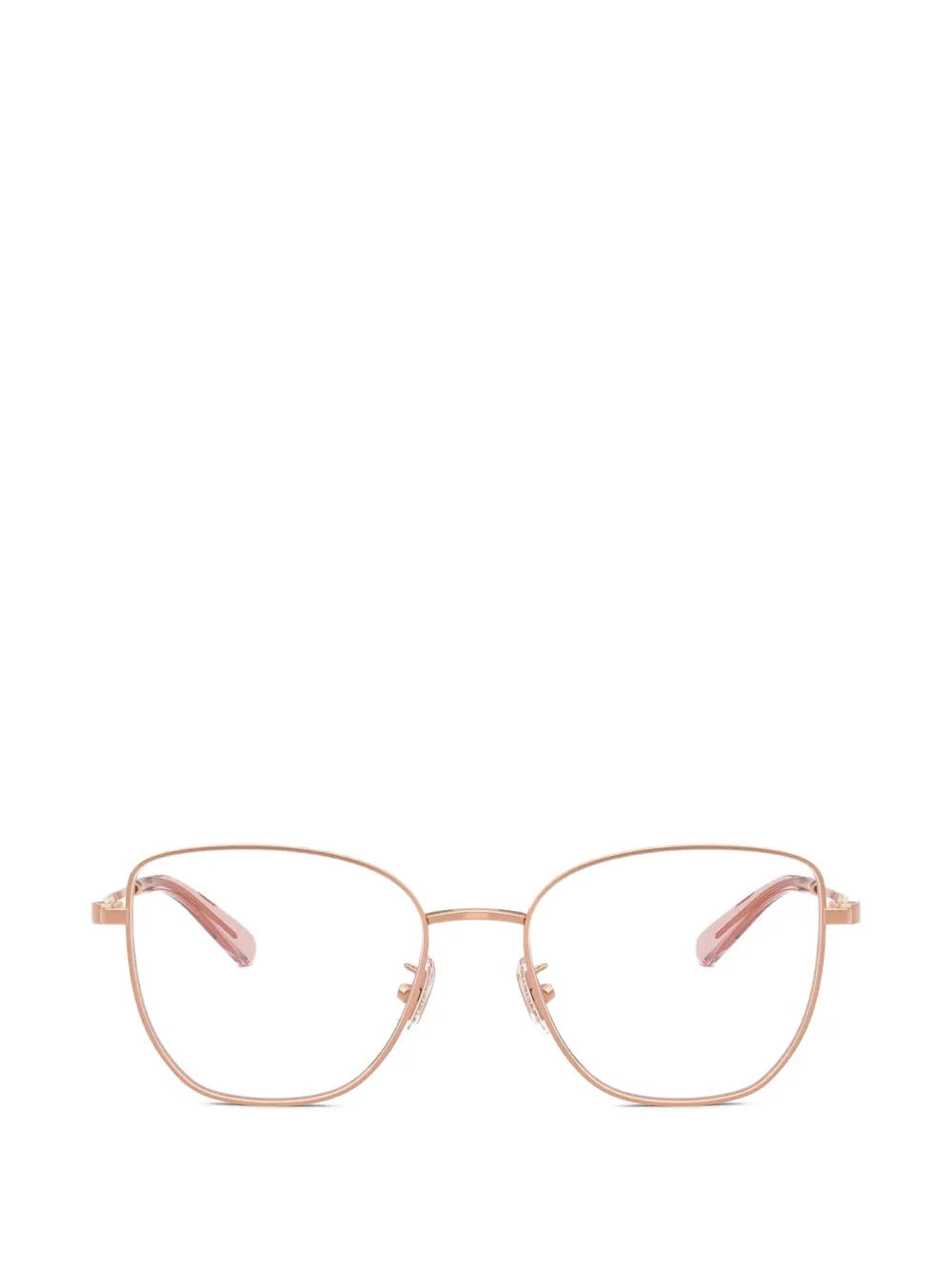 Coach geometric-frame glasses - Gold