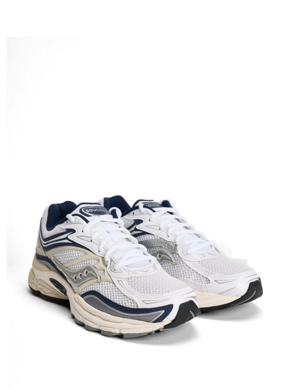 Saucony Omni 9 mesh sneakers Beige