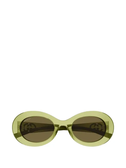 Gucci oval-frame sunglasses